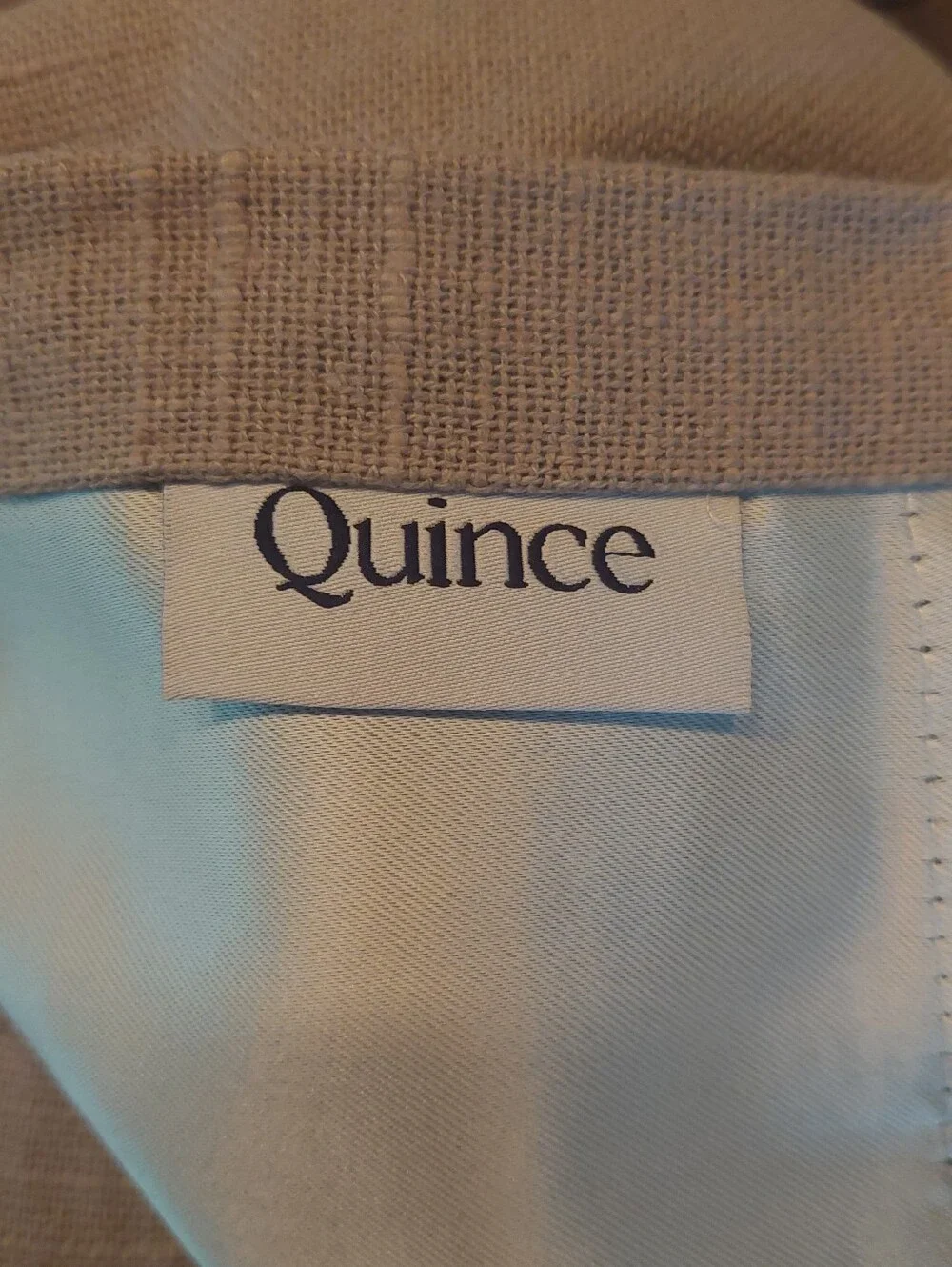 NWOT! Quince Cotton Slub Gray Darkening Curtains Set Of 2 Panels! 48